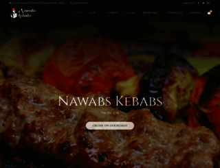 nawabskebabs.com screenshot
