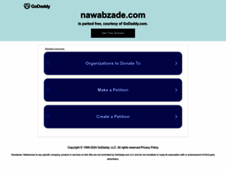 nawabzade.com screenshot