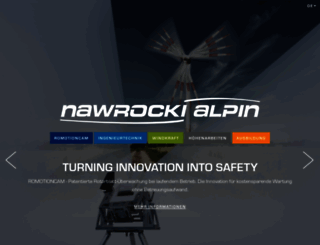 nawrockialpin.com screenshot