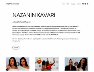 nazaninkavari.co screenshot