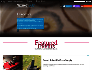 nazareth360.com screenshot