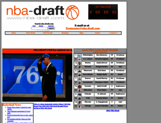 nba-draft.com screenshot