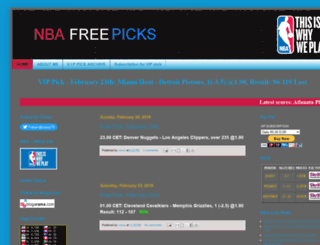 nba-freepicks.blogspot.com screenshot