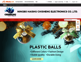 nbchisheng.en.alibaba.com screenshot