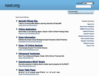 nbe.neet.org screenshot