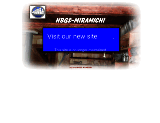 nbgsmiramichi.org screenshot
