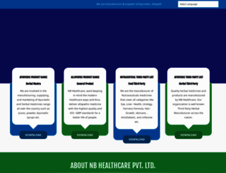 nbhealthcare.co.in screenshot