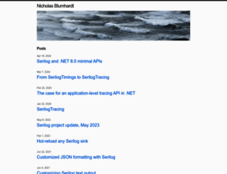 nblumhardt.com screenshot