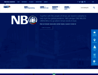 nbo.co.om screenshot