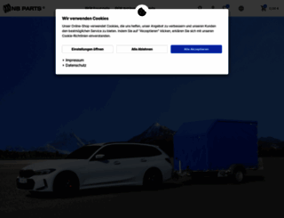 nbparts.de screenshot
