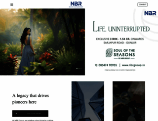nbrgroup.in screenshot