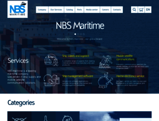 nbs-maritime.com screenshot