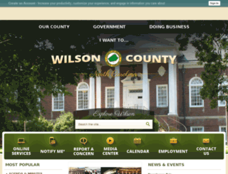 nc-wilsoncounty2.civicplus.com screenshot
