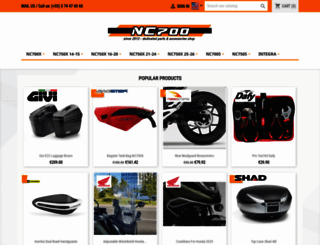 nc700shop.com screenshot