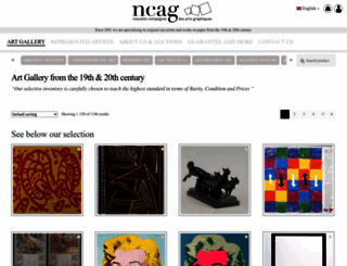 ncag-art-gallery.com screenshot