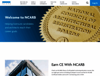 ncarb.org screenshot