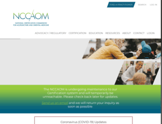nccaom.org screenshot