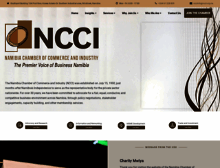 ncci.org.na screenshot