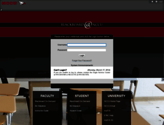 nccu.blackboard.com screenshot
