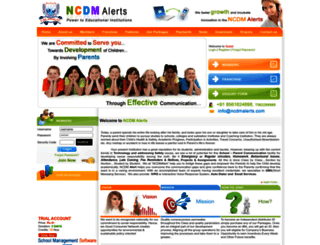 ncdmalerts.com screenshot
