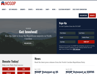 ncgop.org screenshot