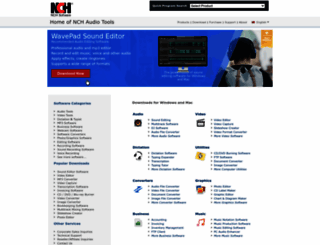 nch.com.au screenshot