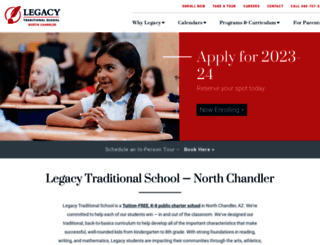 nchandler.legacytraditional.org screenshot