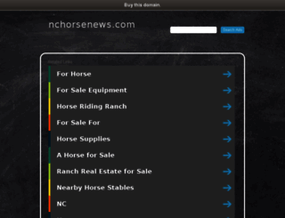 nchorsenews.com screenshot
