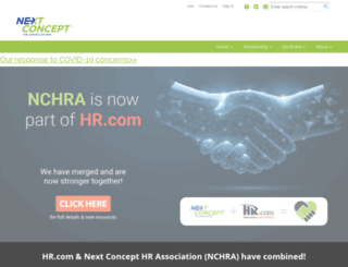 nchra.org screenshot