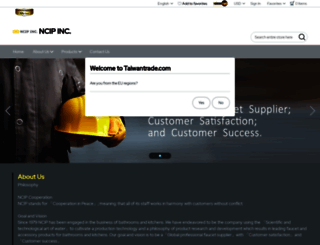 ncip.en.taiwantrade.com screenshot