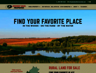 nclandandfarms.com screenshot