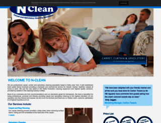 ncleancarpetcleaning.co.uk screenshot