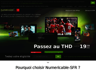 ncnumericable.fr screenshot