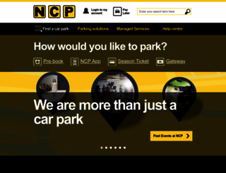 ncp.co.uk screenshot
