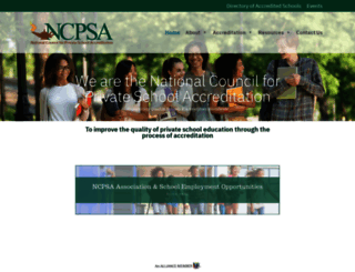ncpsa.org screenshot