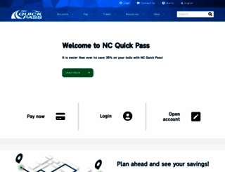ncquickpass.com screenshot