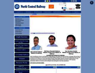 ncr.indianrailways.gov.in screenshot