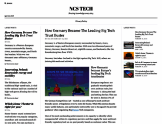 ncs-tech.org screenshot