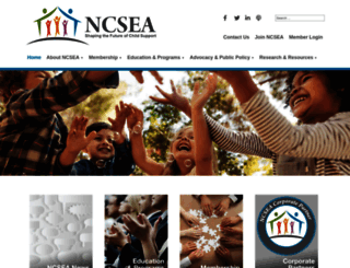 ncsea.org screenshot