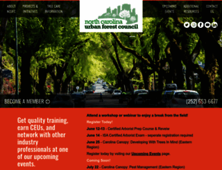 ncufc.org screenshot