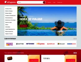 ncupons.com.br screenshot