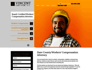 ncworkerscompensationlaw.com screenshot