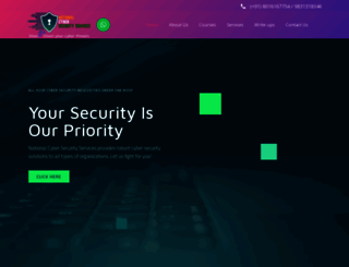 ncybersecurity.com screenshot