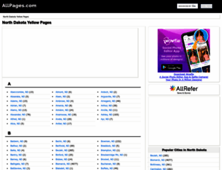 nd.allpages.com screenshot