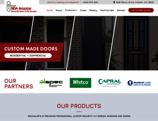 ndaamazingsecurityscreen.com.au screenshot