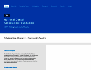 ndafoundation.org screenshot