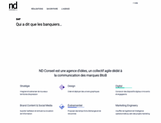 ndconseil.fr screenshot