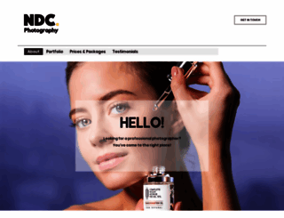 ndcphotography.co.uk screenshot