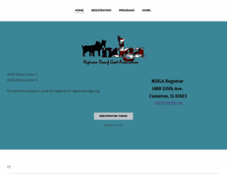 ndga.org screenshot