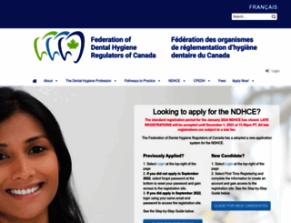 ndhcb.ca screenshot